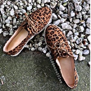 Leopard Espadrille Sneakers